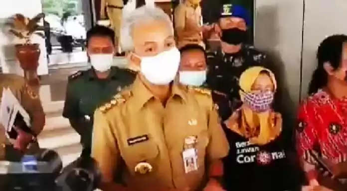 Gubernur Jawa Tengah Belum Tetapkan Pembatasan Sosial Berskala Besar