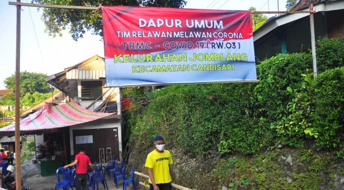 Dapur umum kelurahan Jomblang
