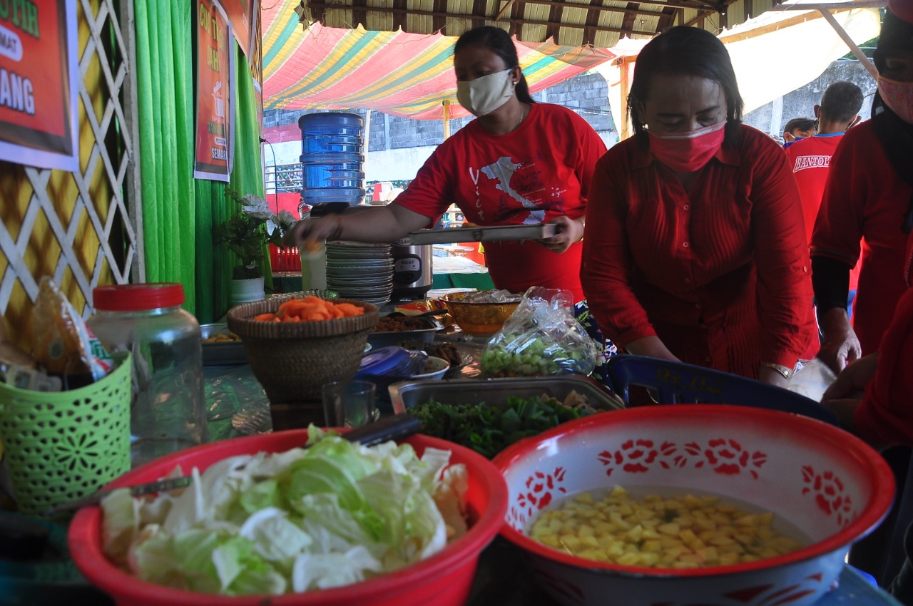 Ini Patut Ditiru, Terapkan Jogo Tonggo Warga Kelurahan Jomblang Bikin Dapur Umum