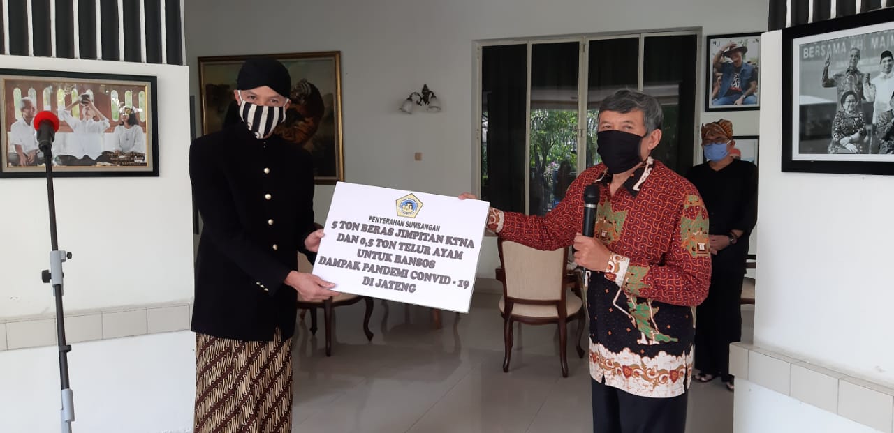 Kelompok Kontak Tani Nelayan Andalan Jateng Sukses Galang Bantuan Bagi Warga Terdampak Covid-19