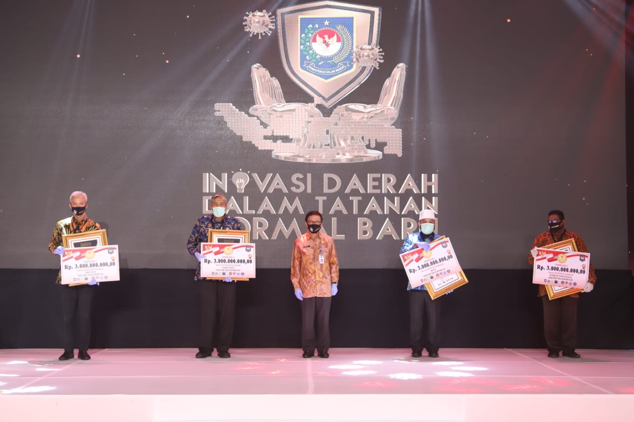 Candi Borobudur Antar Jateng Juara Inovasi Daerah Untuk Tatanan Normal Baru