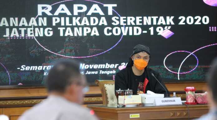 Ganjar Rapat Bawaslu