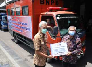 ganjar berangkatkan relawan