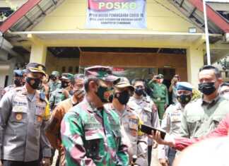 Kapolda Jateng Tinjau Pos PPKM